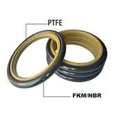 Sellos de paso FKM para martillo hidráulico